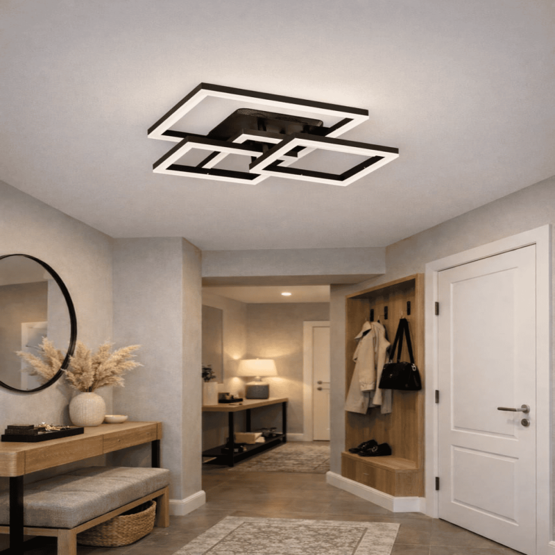 Потолочный светильник LED4U L11015-4 BK