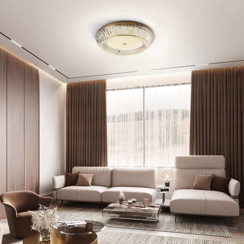 Потолочный cветильник LED4U L1190-600 GD