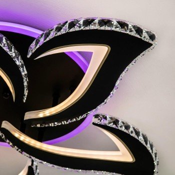 Потолочный светильник LED4U L2839-5 BK