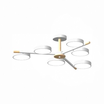 Потолочный cветильник LED4U L3208-800 WH