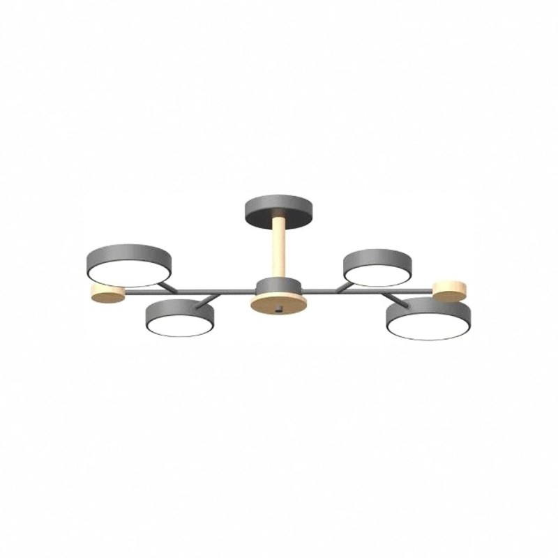 Потолочный cветильник LED4U L3213-670 GR