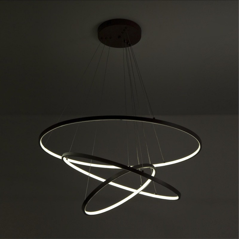 Подвесной светильник LED4U L5053-80-60-40 BR