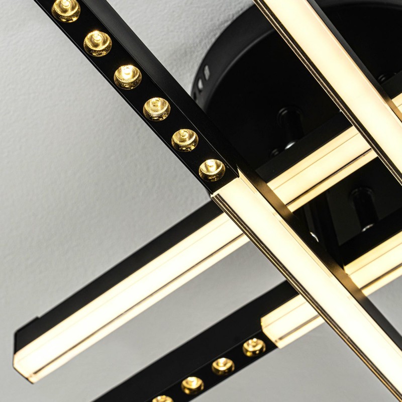 Потолочный светильник LED4U L5110-4 BK