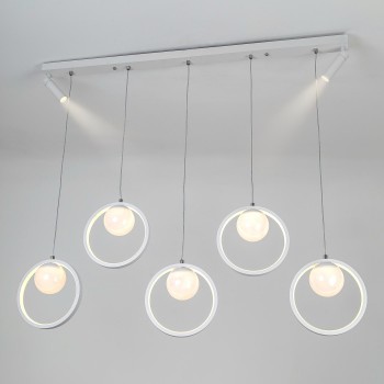 Подвесной светильник LED4U L7103-7 WТ