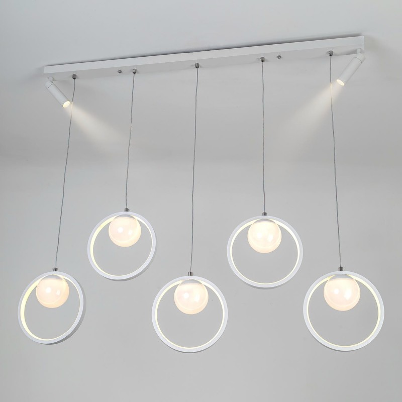 Подвесной светильник LED4U L7103-7 WТ