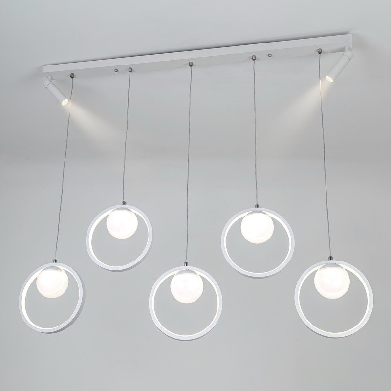 Подвесной светильник LED4U L7103-7 WТ