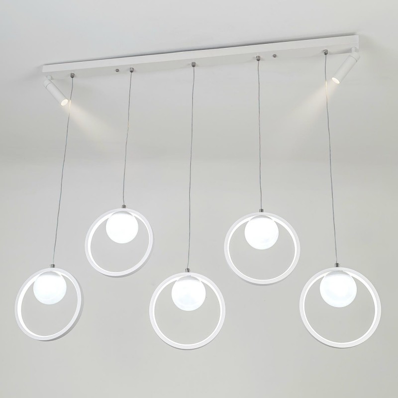 Подвесной светильник LED4U L7103-7 WТ