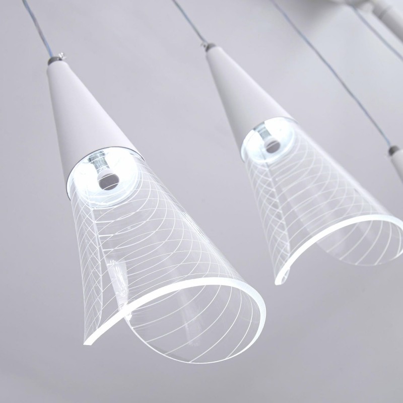 Подвесной светильник LED4U L7105-7 WТ