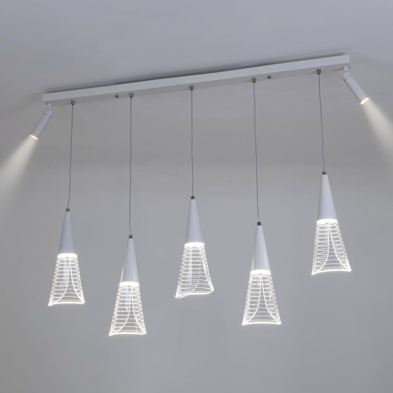 Подвесной светильник LED4U L7105-7 WТ