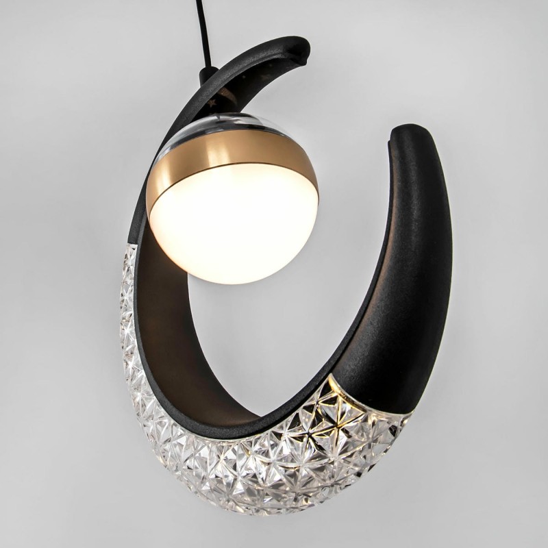 Подвесной светильник LED4U L7112-1 BK