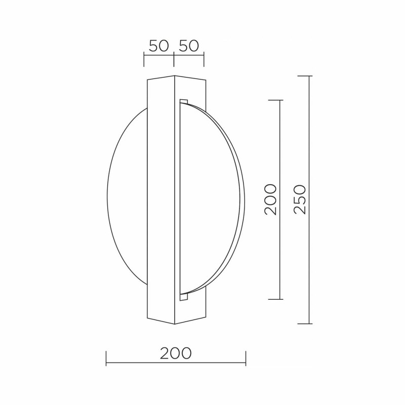 Настенный cветильник LED4U L7366-2 BS
