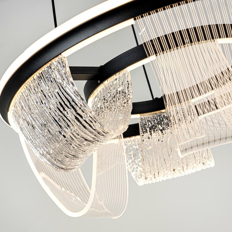 Подвесной cветильник LED4U L7706-460 BK