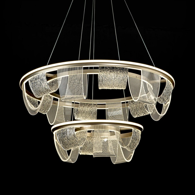 Подвесной cветильник LED4U L7706-800-460 GD