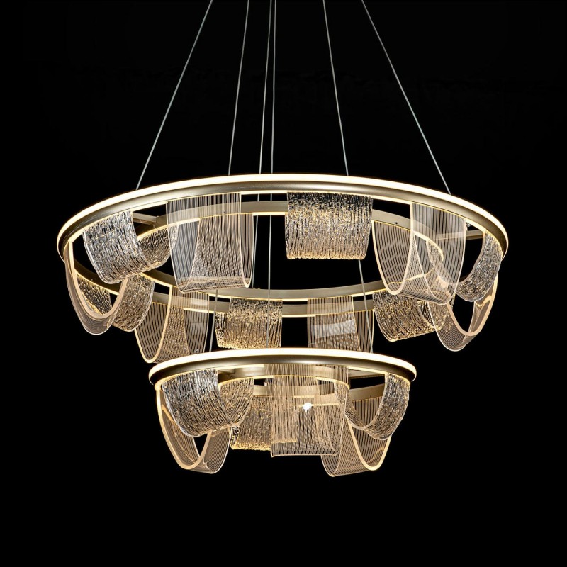 Подвесной cветильник LED4U L7706-800-460 GD