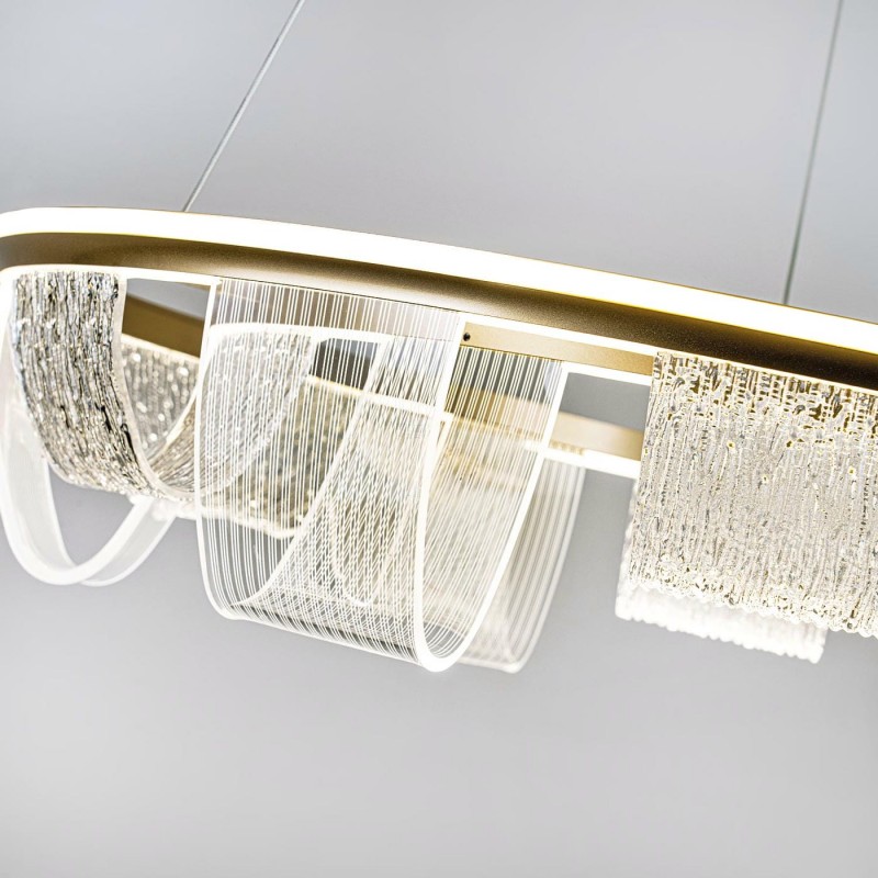 Подвесной cветильник LED4U L7706-800 GD