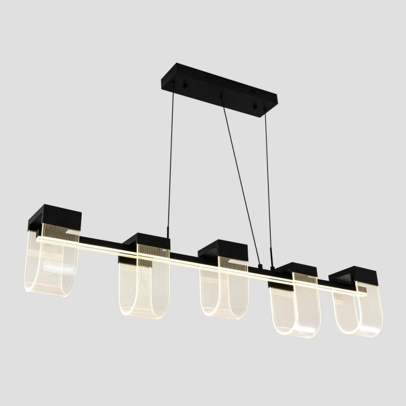 Подвесной cветильник LED4U L7707-1200 BK