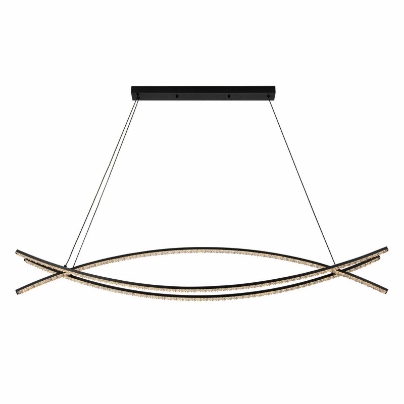 Подвесной светильник LED4U L8630-1200 BK