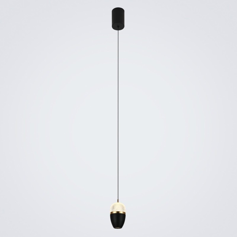 Подвесной светильник LED4U L8754-1 BK