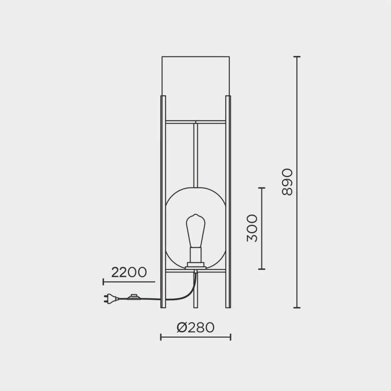 Напольный светильник MODELUX ML.1215.890FL