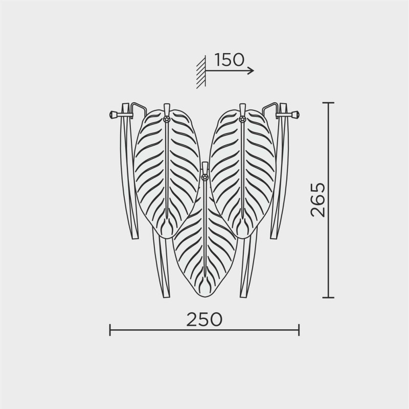 Настенный светильник MODELUX ML.20202.02 CR