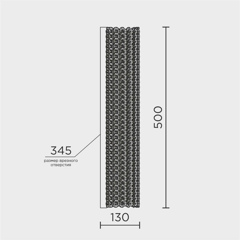 Настенный светильник MODELUX ML.2318.500 CR