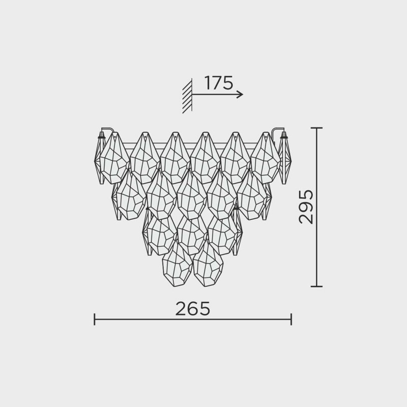 Настенный светильник MODELUX ML.2363.03 GD