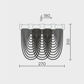 Настенный светильник MODELUX ML.316.02 BS