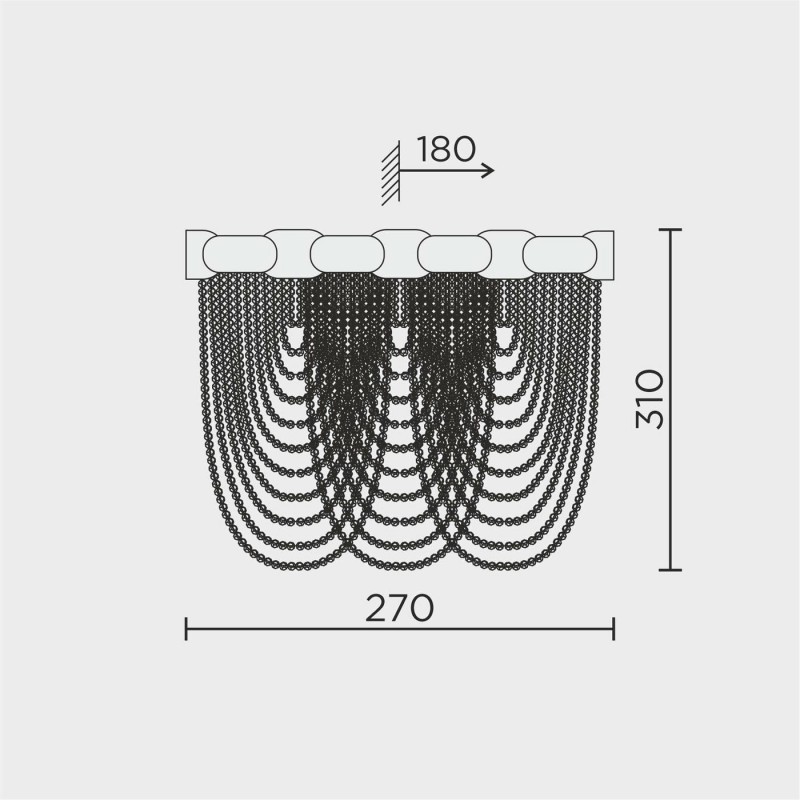Настенный светильник MODELUX ML.316.02 BS
