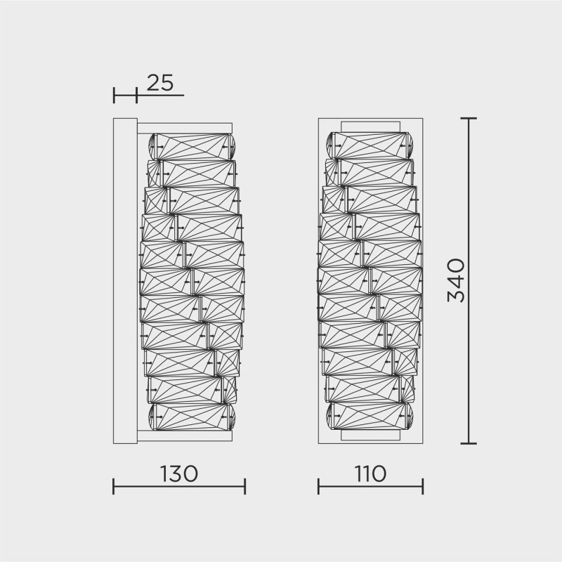 Настенный светильник MODELUX ML.541.340 GD