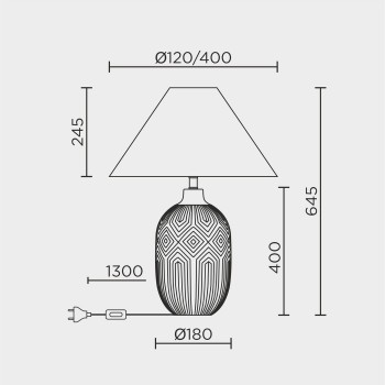 Настольный светильник MODELUX ML.6195.01TL