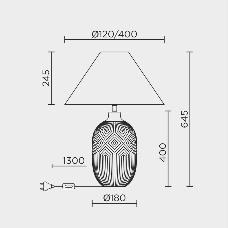 Настольный светильник MODELUX ML.6195.01TL