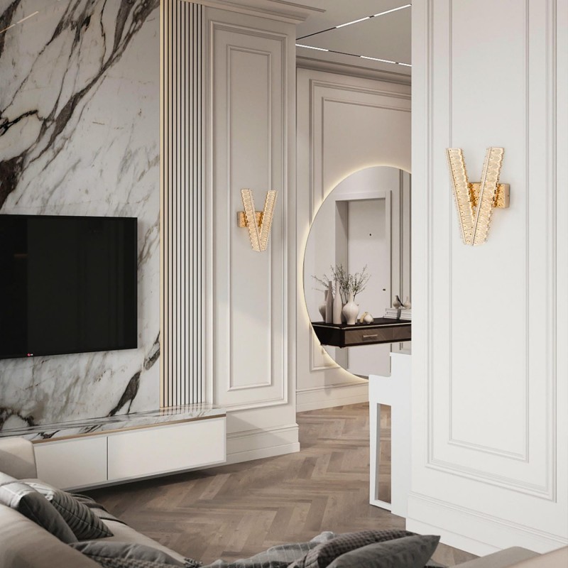 Настенный светильник MODELUX ML.751.02 GD