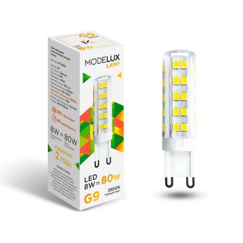 Светодиодная лампа MODELUX lamp ML2834-G9-8W-2800