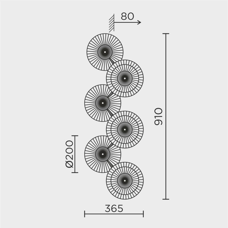 Настенный светильник MODESTYLE MS.1500.06