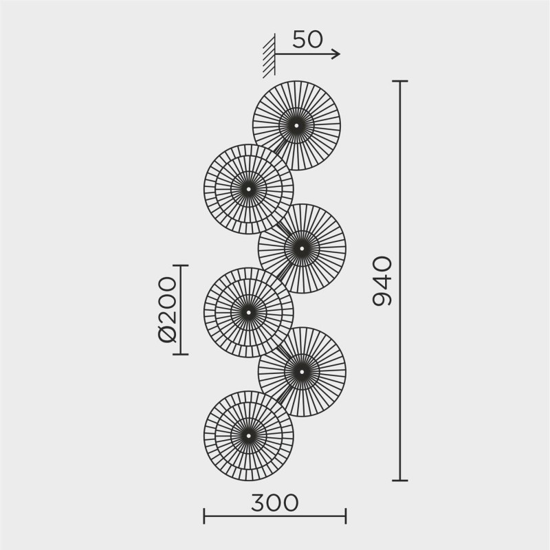 Настенный светильник MODESTYLE MS.1501.06