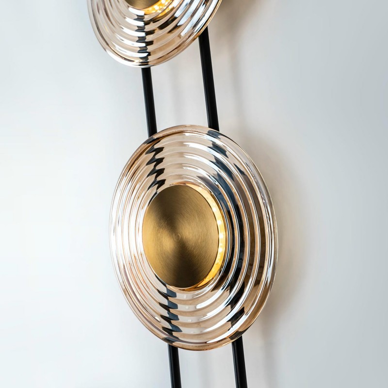 Настенный светильник MODESTYLE MS.1508.03 BK-BS