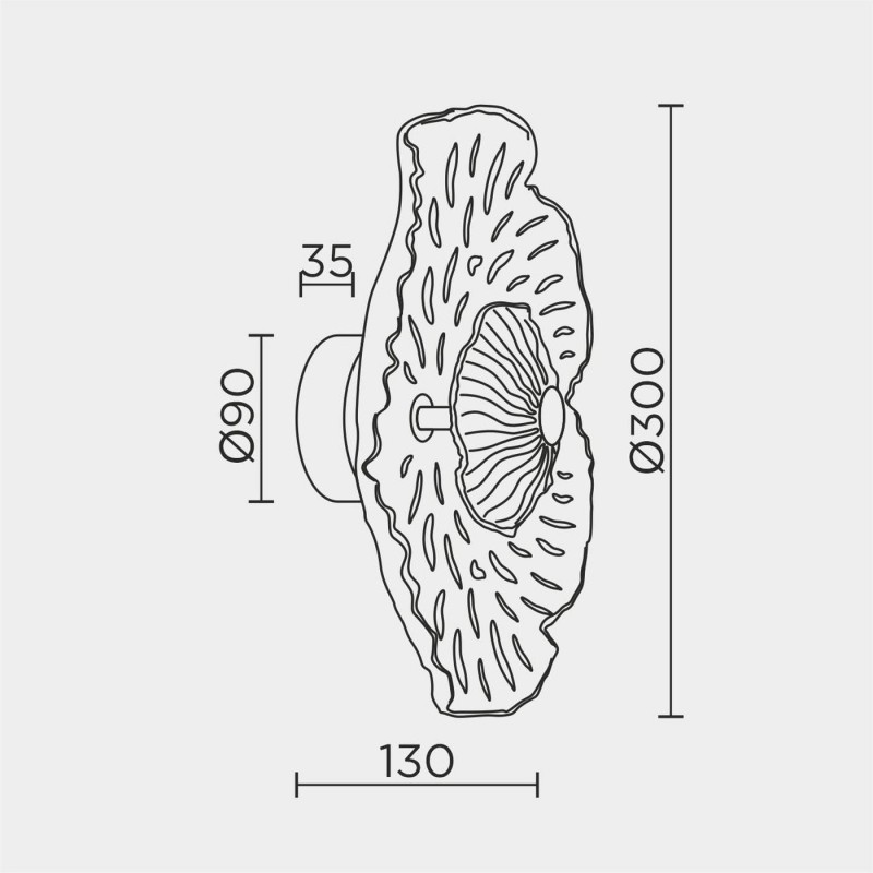 Настенный светильник MODESTYLE MS.1525.300