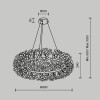 Подвесной светильник MODESTYLE MS.9029.20 CR